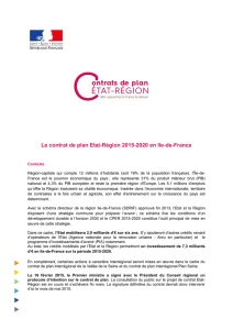 Le Contrat de plan Etat-région Languedoc-Roussillon 2015-2020
