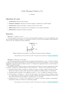 Colle Physique-Chimie n°12