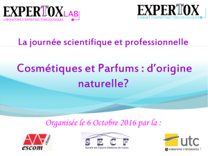 Présentation PowerPoint - Société des Experts Chimistes de France