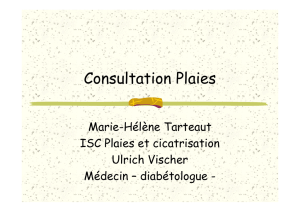 Consultation Plaies
