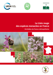La Liste rouge des espèces menacées en France