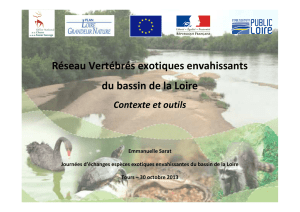 Réseau Vertébrés exotiques envahissants du bassin de la Loire