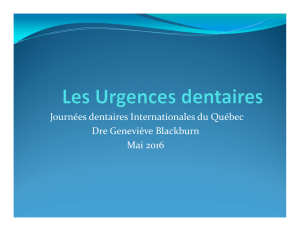 Journées dentaires Internationales du Québec Dre Geneviève