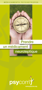 Neuroleptiques (Brochure psycom)