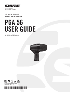PGA56 Wired Microphone - French