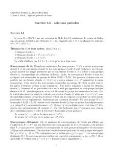 Exercice 5.8 solutions partielles