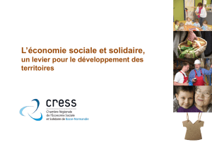 L`économie sociale et solidaire : quel levier pour le développement