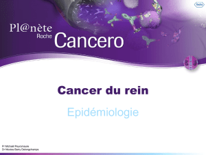 Cancer du rein - oncopathologie