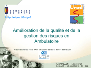 URML Présentation chirurgie ambulatoire 2007-2008