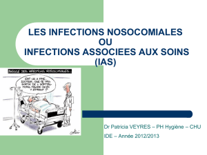 les infections nosocomiales ou infections associees