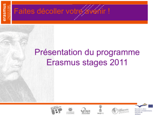 erasmus - Université Blaise Pascal