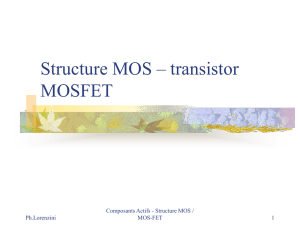 Structure MOS