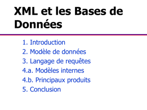 BD XML et XQuery - Georges Gardarin