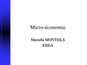 Micro-économie