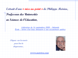 libe_pwt.pps - Philippe Meirieu