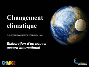 Un nouvel accord mondial sur le climat