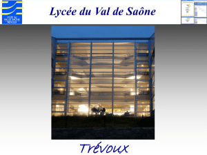 Lycée du Val de Saône Les Enseignements d`Exploration Espagnol