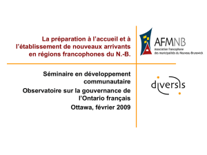 phase II - Observatoire sur la gouvernance de l`Ontario français