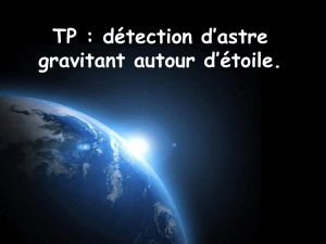 PPT correction détection d`exoplanète