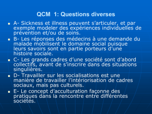 QCM 1: Questions diverses