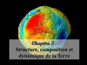 Chapitre 3 : Structure, composition et