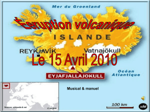 Éruption volcanique en Islande en 2010