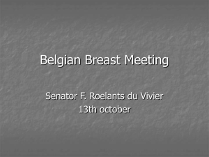 Belgian Breast Meeting 2015
