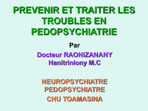 Prévenir et traiter les troubles en pédopsychiatrie
