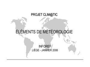 Télécharger la présentation PowerPoint (1,5Mo) - CLIMATIC