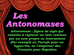 4284-_Les antonomases.pps
