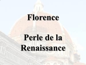 Florence Perle de la Renaissance