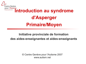 Syndrome d`Asperger - patrickjjdaganaud.com