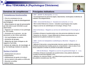 Mina YENKAMALA (Psychologue Clinicienne) - Présentation