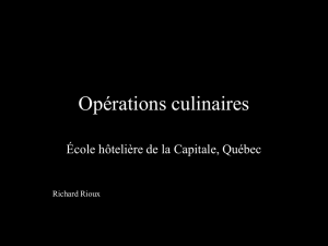 2-Opérations Culinaires