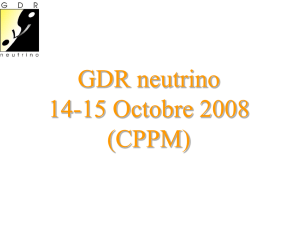 Introduction - GDR neutrino