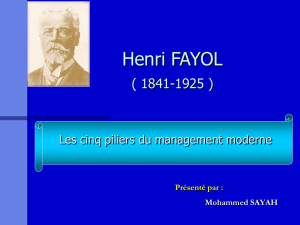 Henri FAYOL