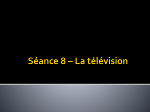 SI22 – La télévision