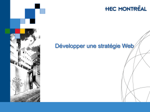 Stratégie Web - HEC Montréal