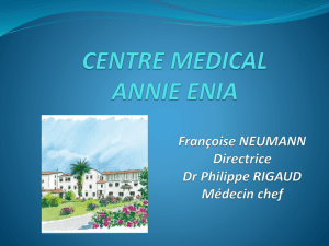 Centre Médical Annie Enia - Fhp-MCO