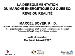 présentation - Institut économique de Montréal