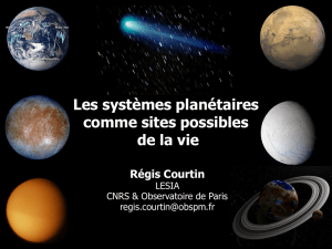 Recherche de mondes habitables dans le système solaire