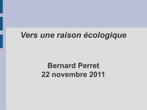 Présentation de Bernard Perret (Séminaire du 22/11/2011)