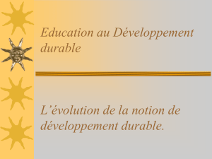 Démarche pédagogique Education au Développement