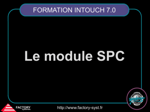 Le module SPC