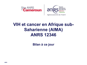 VIH et cancer en Afrique sub-Saharienne