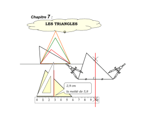 Les triangles - Académie de Nancy-Metz