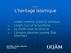 L`héritage islamique - Histoire du Proche