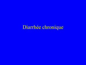 Diarrhée chronique
