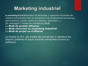 Introduction marketing industriel