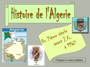 ALGERIE FRANÇAISE de 1948 à 1962